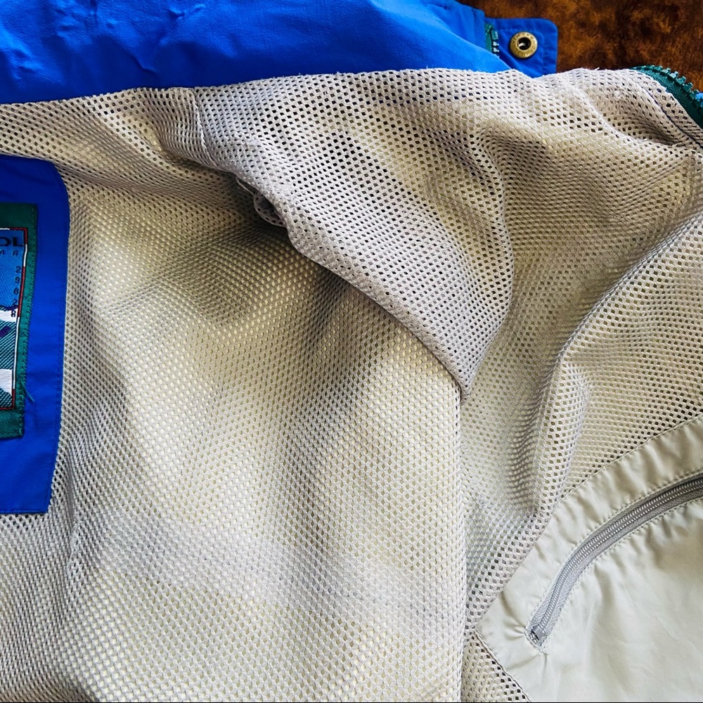 SOLD ✨LL Bean Green Northcol Men’s Rain Jacket Size L - Picture 6 of 10